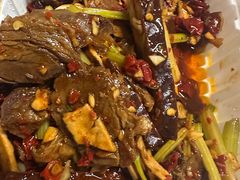 卤牛肉炒香干-绿草地·湘菜(芙蓉天街店)