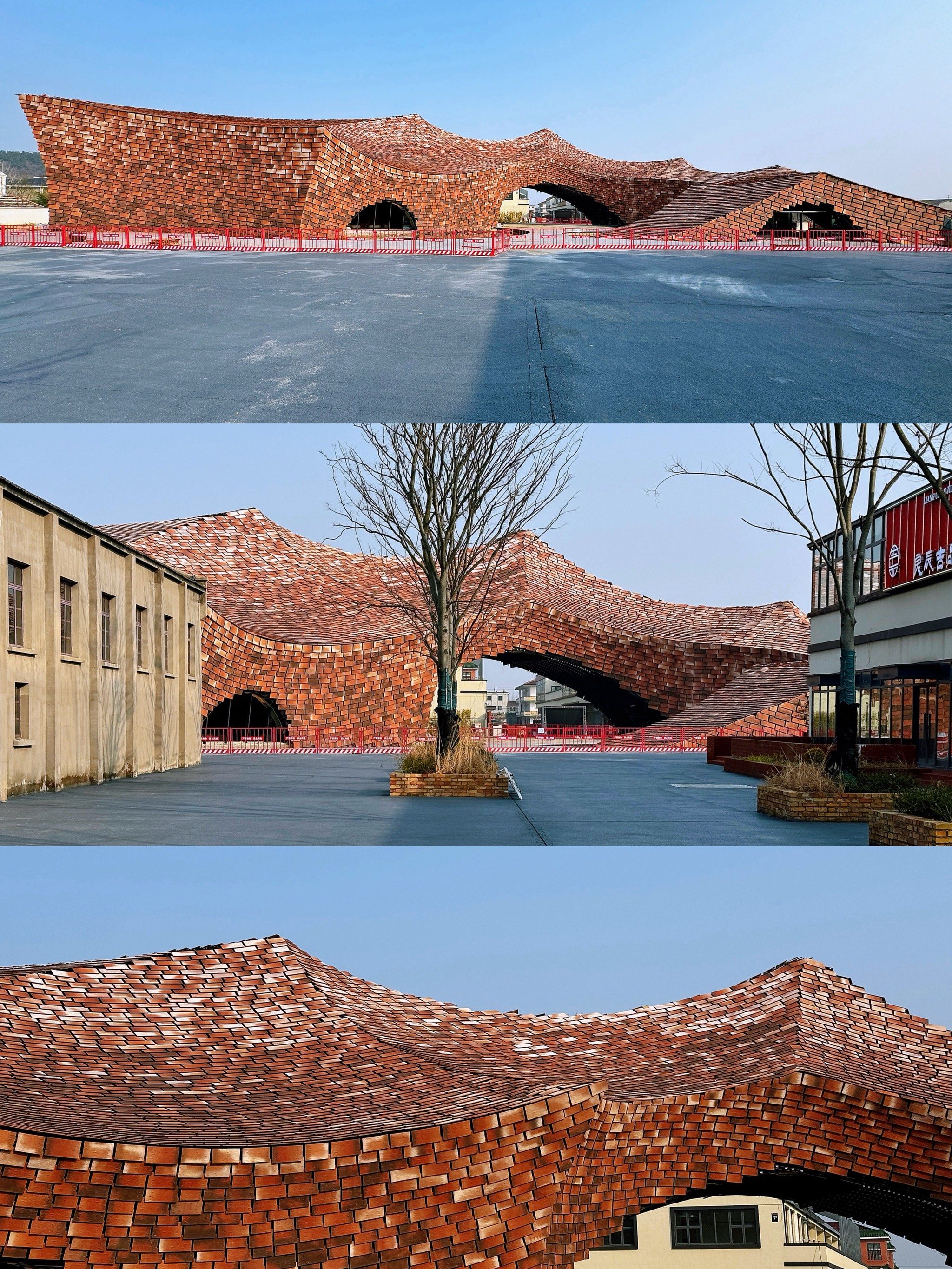 建筑大师隈研吾在江南小镇设计了一座美术馆