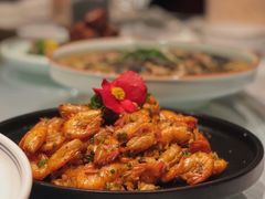盐酥河虾-东方明珠老上海8号餐厅(东方明珠广播电视塔店)