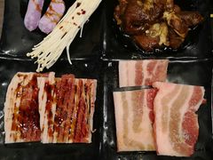 肉类拼盘-本家韩国烤肉(财富大厦店)