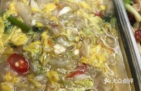 Pork and Napa Cabbage Spicy Soup