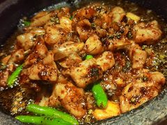 酱爆石锅蛙-绿茶餐厅(乐峰广场店)