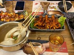 海鲜鱼饼汤-冰川延边料理·炭烤串(原小木屋店)