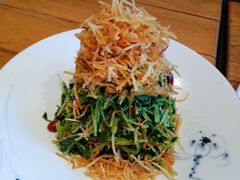 巧拌豆苗-四季民福烤鸭店(前门廊房二条店)