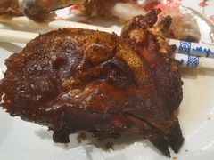 -民窑私烤土窑坑烤大公鸡