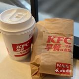 早餐就在肯德基吃。