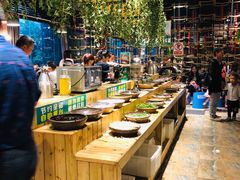 自助取餐区-渝厨生态火锅(合川区府店)
