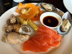 -大中华希尔顿酒店-念自助餐·海南美食·三文鱼