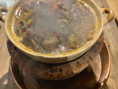 花椒肥肠鸡煲-十六蒲(桂林路店)