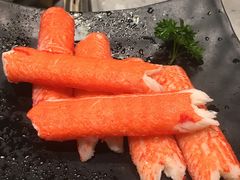 日式蟹肉棒-新石器烤肉(南站店)