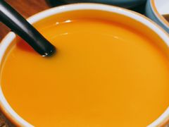 南瓜汤-明洞阿姨·韩式酱蟹烤肉·创意料理(三元桥店)