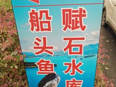 -赋石水库船头鱼红房子饭店