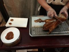 北京烤鸭-湖庭壹品鸭王·传统北京烤鸭·别墅私房菜·庭院宵夜(江宁店)