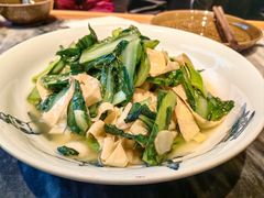 小白菜炒豆皮-西安饭庄·非遗陕菜(钟楼店)