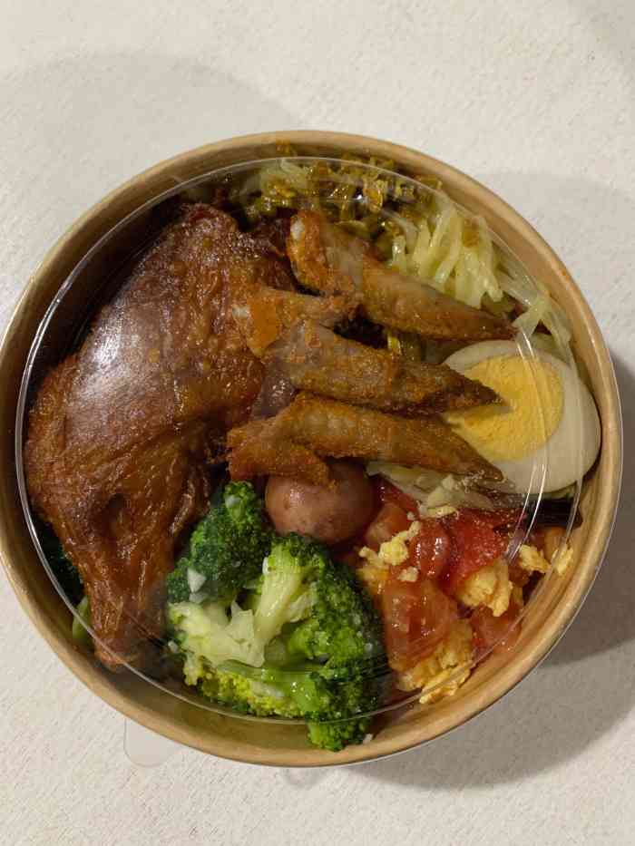 饭爵中式便当-"可太好吃了!鸡排一般都是拼白菜土豆丝,.