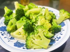 清炒西兰花-利群烤鸭店(前门店)