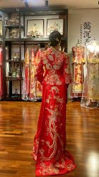-懿沉香中式嫁衣礼服秀禾服龙凤褂马来褂旗袍总店
