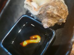 白灼海螺沾酱油芥末-丹东特色烤肉(学府路一部店)
