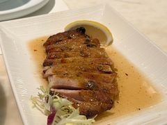 柠檬猪颈肉-港丽餐厅(高德置地店)