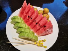 晶莹时令水果盘-通安客栈中餐厅·何家小馆