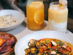 蟹膏海鲜墨鱼面-农畉LONFOOD(万象天地店)