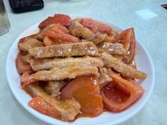 番茄炒猪扒-好好滋味茶餐厅