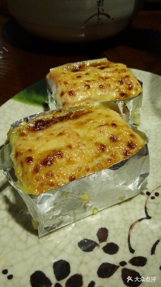 芝士焗三文鱼卷