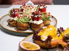 草莓忌廉华夫饼-BE BRIGHT KITCHEN(正佳广场店)