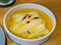 金汤蘑菇娃娃菜-竹里馆·淮扬菜·功夫茶(老门东店)