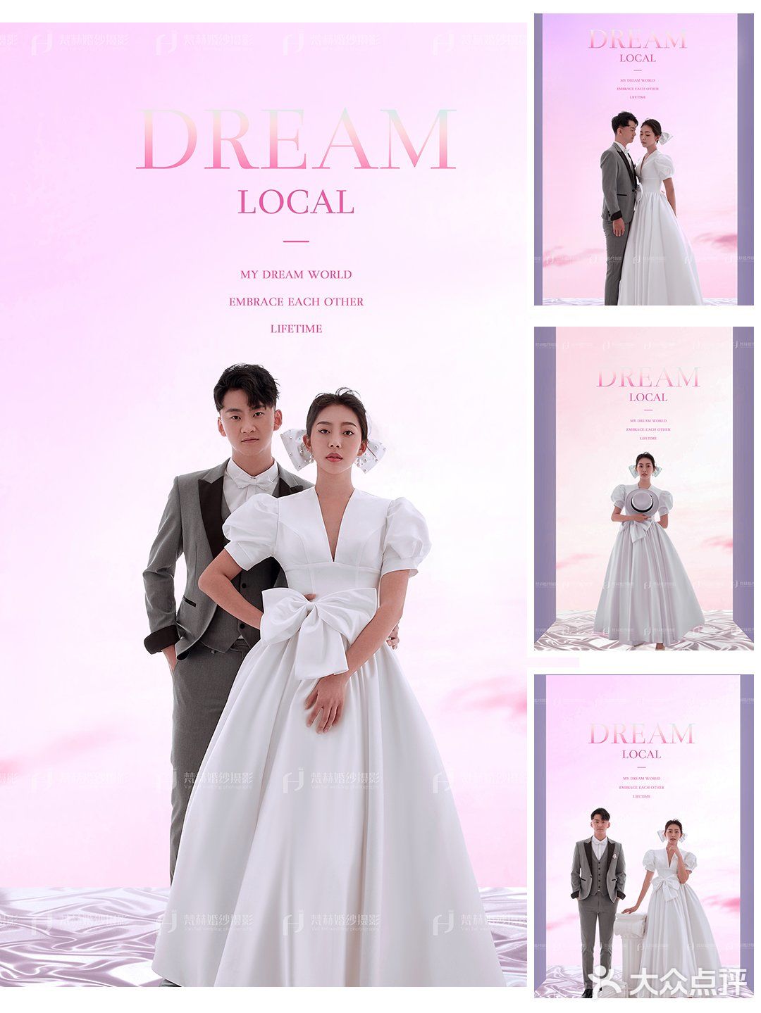 专业的无影棚拍摄，画面干净又高级