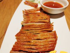 金牌炭烧猪颈肉-渔太泰漓江小馆·广西融合菜(西街店)
