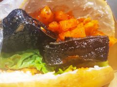 自黑豆腐荚膜-自黑豆夫·臭豆腐夹馍(四海唐人街店)