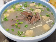 鸭血粉丝汤-老新隆牛肉锅贴(新街口店)
