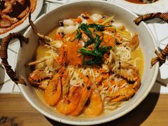 膏蟹拌面-十面欢腾·海鲜面·台式Bistro(长乐路店)