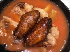 番茄浓汤鸡翅猪扒通粉-华嫂冰室(尖沙咀店)