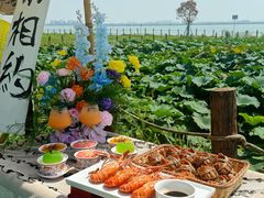 -七的湖·晚芳亭·阳澄湖农家菜·大闸蟹(莲花岛店)