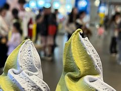 地球色抹茶椰子冰淇淋-宜家·瑞典风味餐厅(烟台路店)