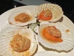 烤扇贝-王鼎精致料理铁板烧(世博源店)