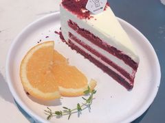 红丝绒芝士蛋糕-慢象咖啡(台江店)