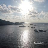 来渔山岛找寻找蓝色的大海～