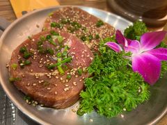 -明洞阿姨·韩式酱蟹烤肉·创意料理(三元桥店)