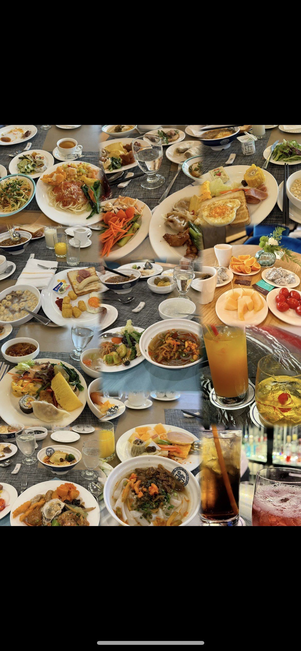 游轮上的自助餐分享!