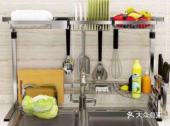 厨房可以分为四大区域，洗涤、烹饪、准备、储存