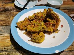 椒盐南瓜花-王钵宴遇王龙虾烧烤旗舰店(中山北路店)