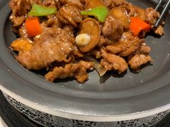 铁板杏鲍菇牛肉-大铁勺新津菜(东丽阳光新业广场店)