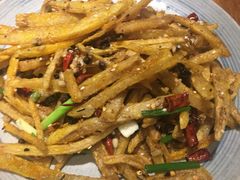 干煸藕丝-静一餐厅·湖北菜(前门店)