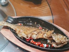 -东来菜馆•手抓海鲜家常菜•海鲜锅贴(鸽子窝店)