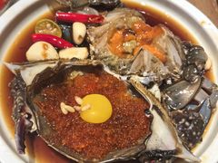 -草家酱蟹炭火烤肉店(珲春南路一店)