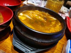 辣白菜海鲜豆腐汤-肉魁屋·烧肉·烧鸟·酒场(高新店)