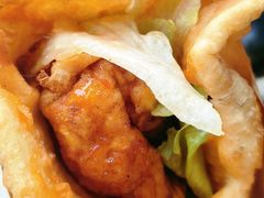 -小红车炸蛋葱油饼